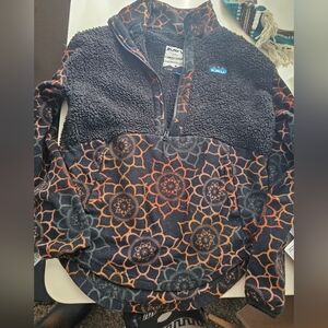 Kavu Black Fleece with Blue Tag
